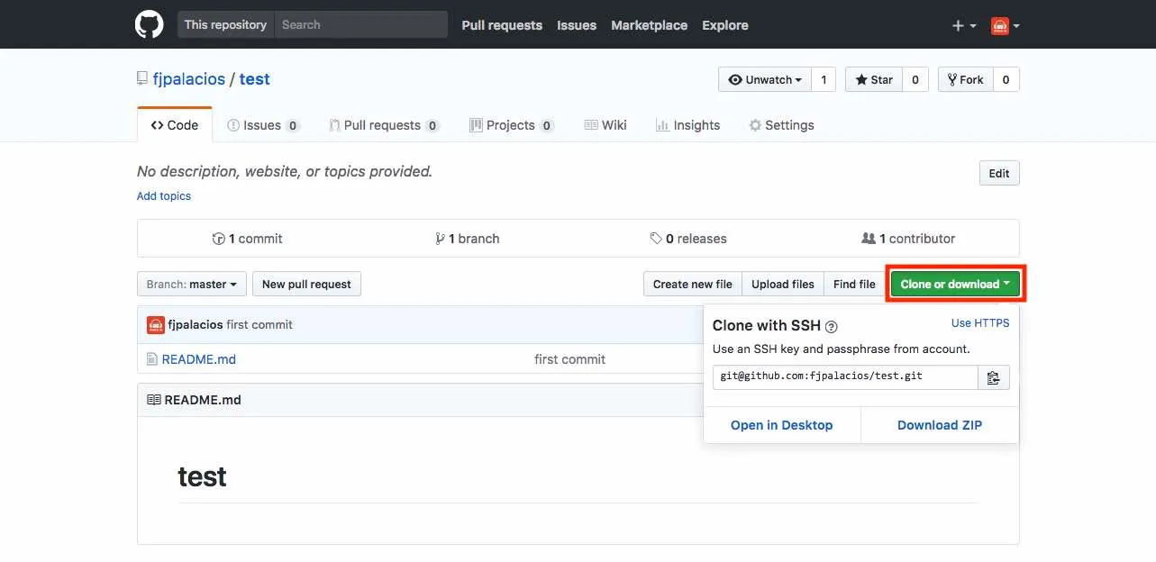 Cloning a repo from GitHub